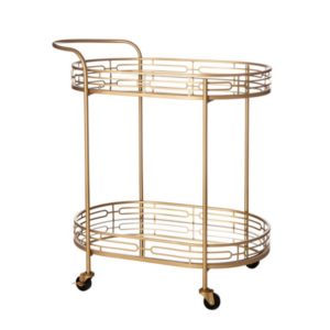 Server Trolley – Celene 2 Tier – Gold
