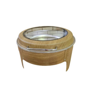Chafing Dish – Flat Top Wood Look