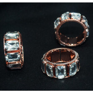 Napkin Ring – Crystal Beaded