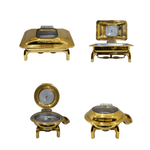 Chafing Dish – Lucile Gold with Window
