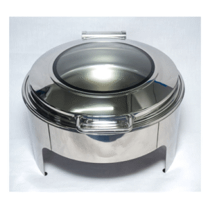 Chafing Dish – Flat Top With Window Silver