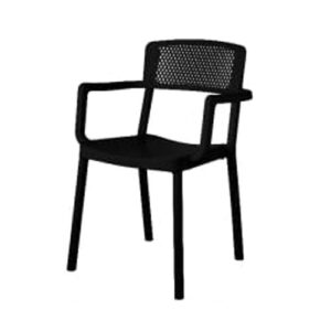 Solid Plastic Chairs – Santorini Arm Chairs