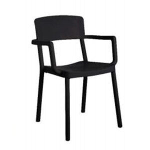 Solid Cafe Chair – Sofia side arm chair