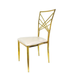 Chameleon Chairs – Steel Shiny Gold