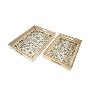 Serving Tray – Rectangle Bamboo Natural