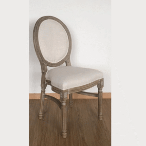 Louis Chair – Wood – Padded Back