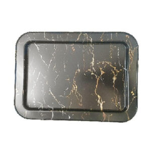 Serving Tray – Black Metal