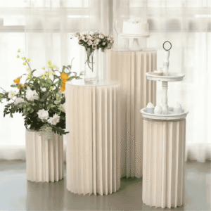 Paper-Decor Plinth Stands 4pc